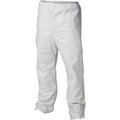 Keystone Safety KeyGuard® Pants, Elastic Waist, Open Cuff, White, L, 50/Case PANT-KG-LG
